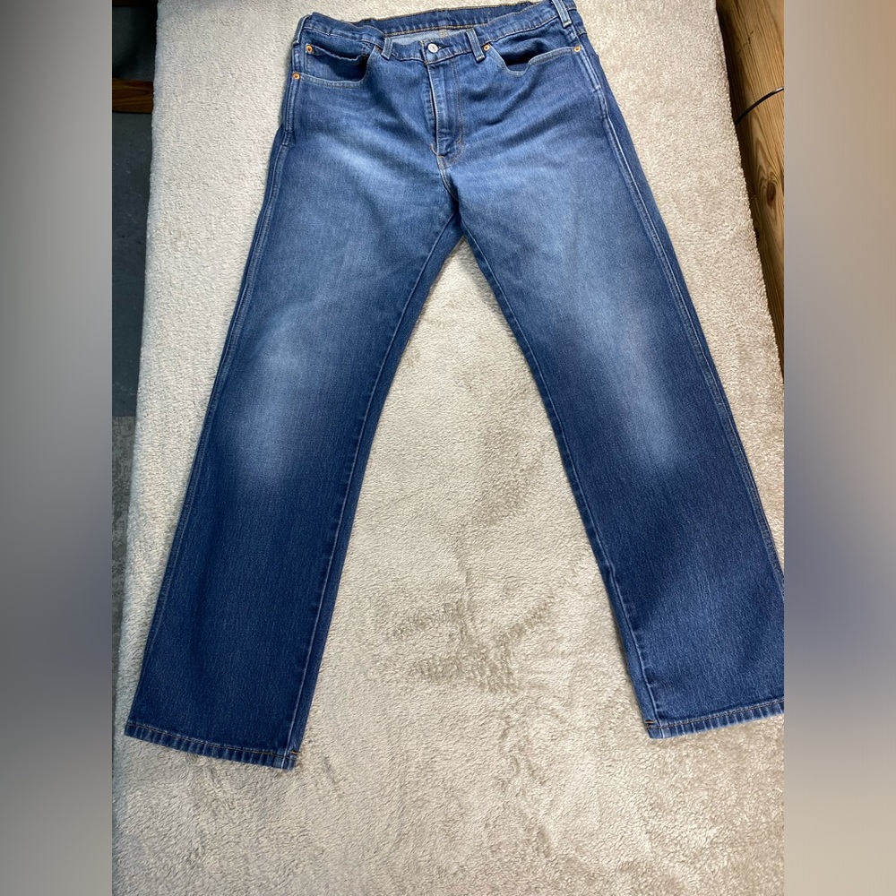 Levi’s Stratus Men’s 38x34 Relaxed, Fits Blue Jeans #216